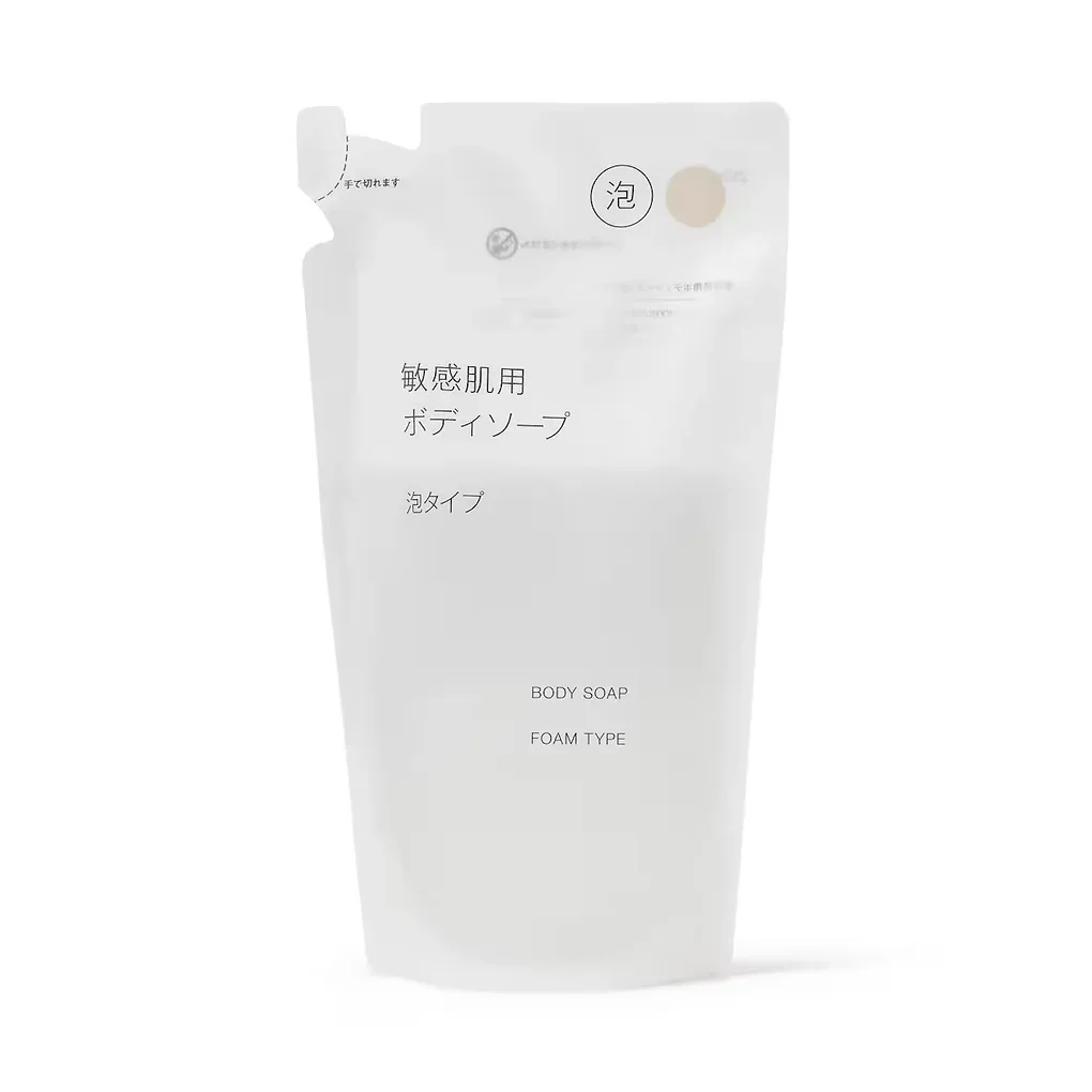Muji Sensitive Skin Body Soap – Foam Type 400 mL