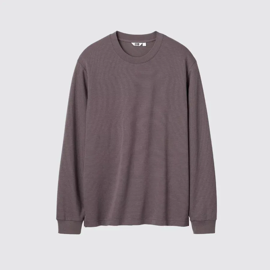 UniQlo AIRism Cotton Border T-Shirt 487505 japan best brand