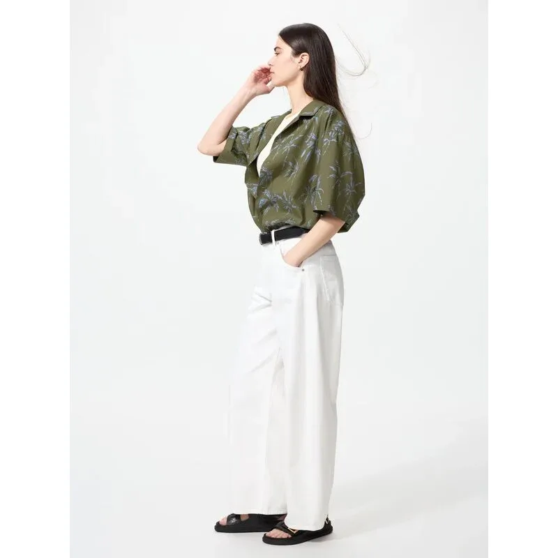 UniQlo Open Collar Shirt 482483 Japan best brand
