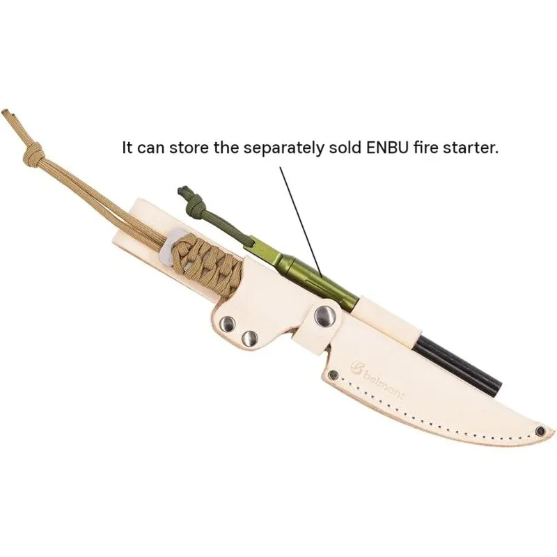 Belmont BM-164 Yamato Outdoor Knife with ENBU Fire Starter