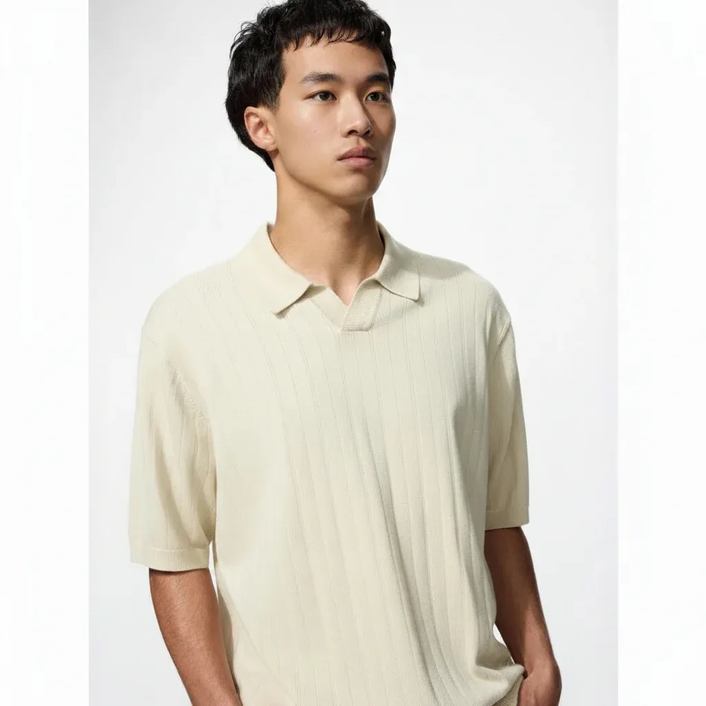 UniQlo Washable Skipper Polo Sweater 482328 Japan best brand