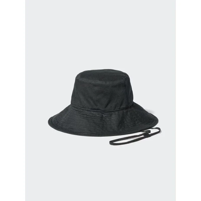 UniQlo UV Cut Cotton Linen Wide Brim Hat 482085 Japan Best Brand