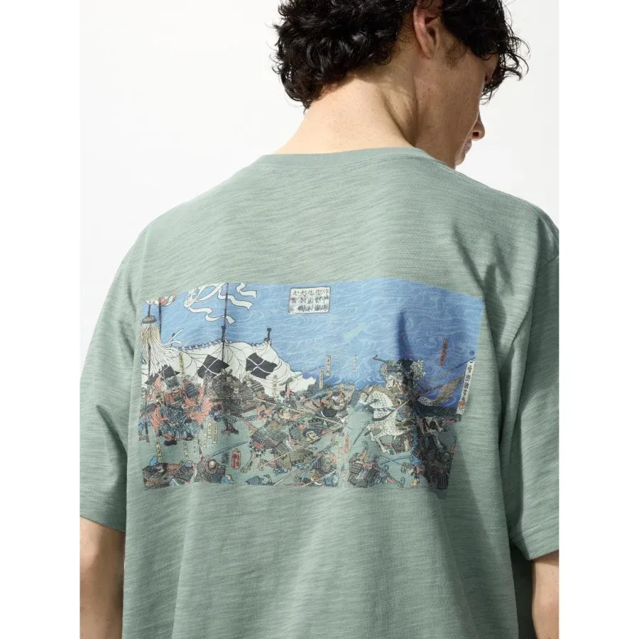 UniQlo Boston Museum Ukiyo-e Heroes UT 480946 Japan Best Brand