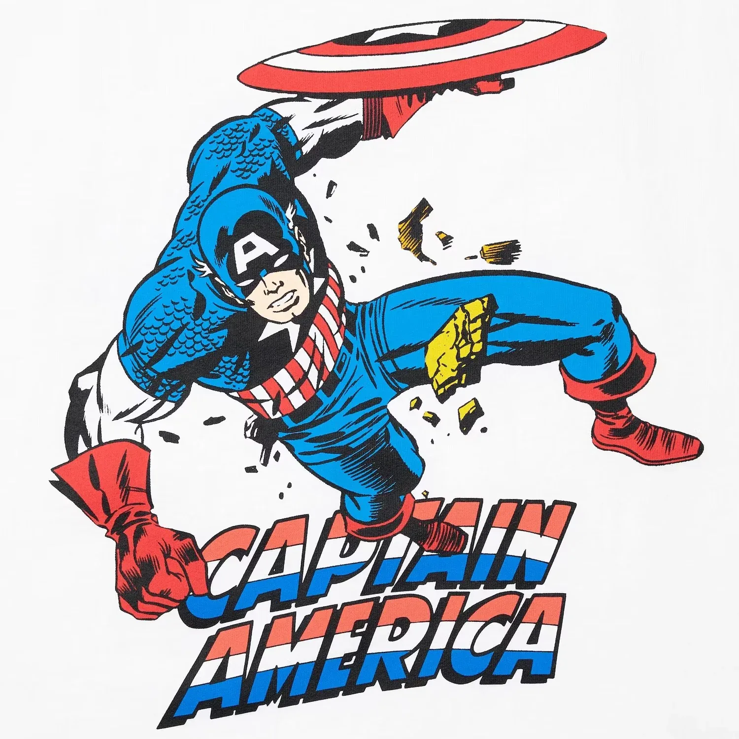 UniQlo Magic for All Icons UT Relax Fit T-Shirt – Captain America 488884 Japan best brand