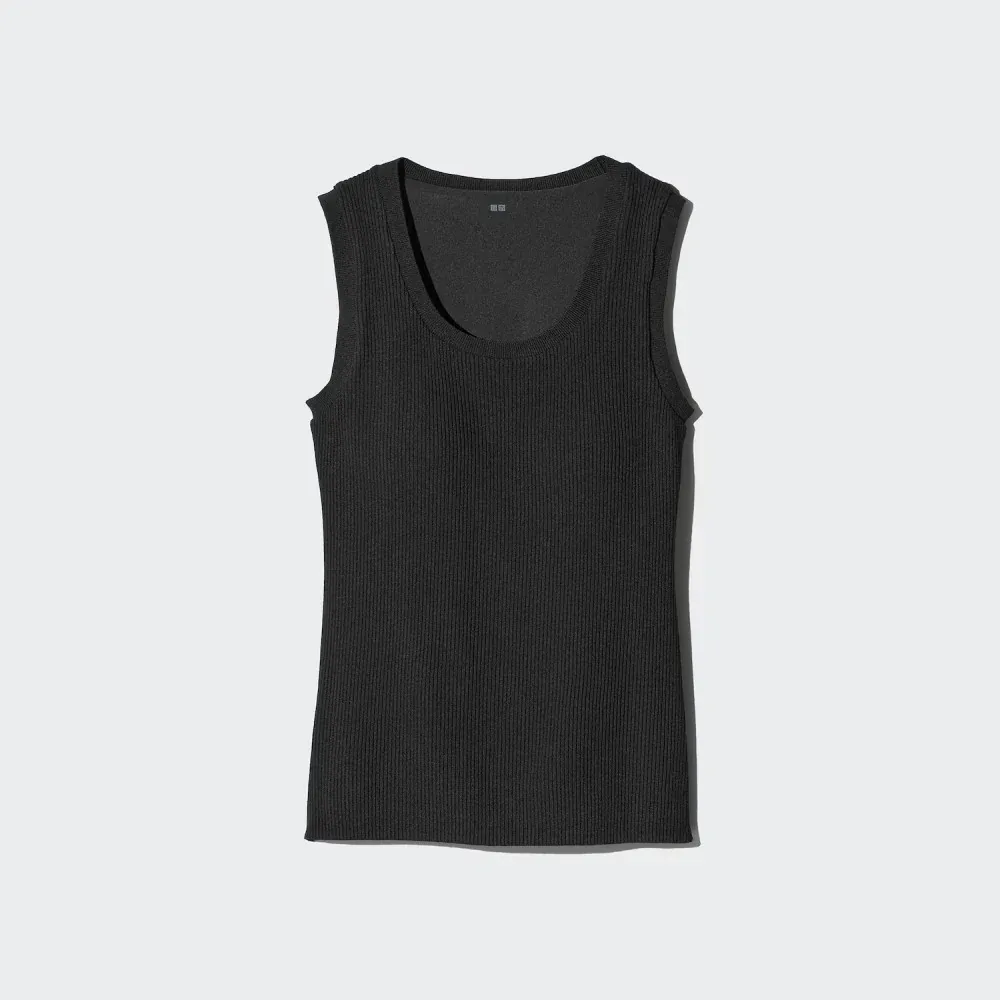 UniQlo Washable Knit Bra Top Sleeveless 489180 Japan best brand