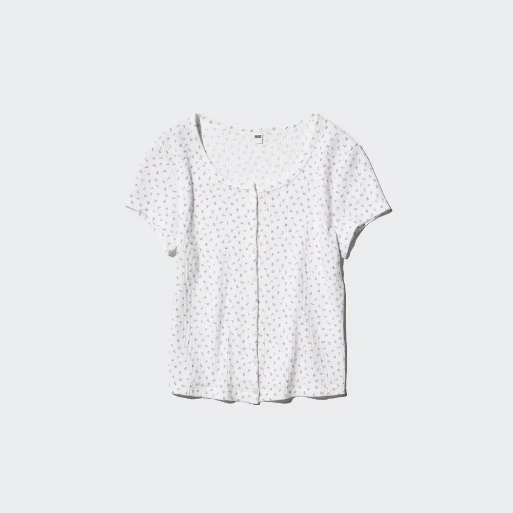 UniQlo Waffle Full Open Mini T 483521 japan best brand