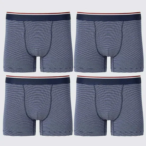 UniQlo Cotton Boxer Briefs (With Front Opening) 479497 Japan best brand