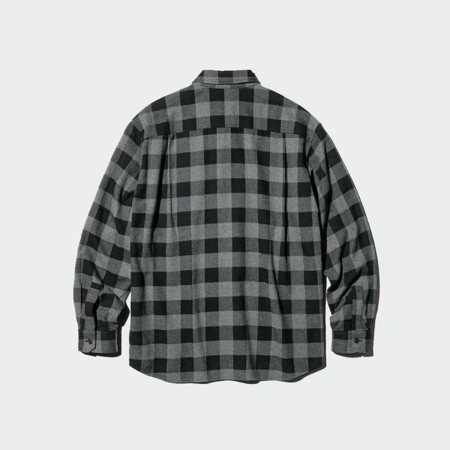 UniQlo Flannel Shirt / Block Check 486599 Japan best brand