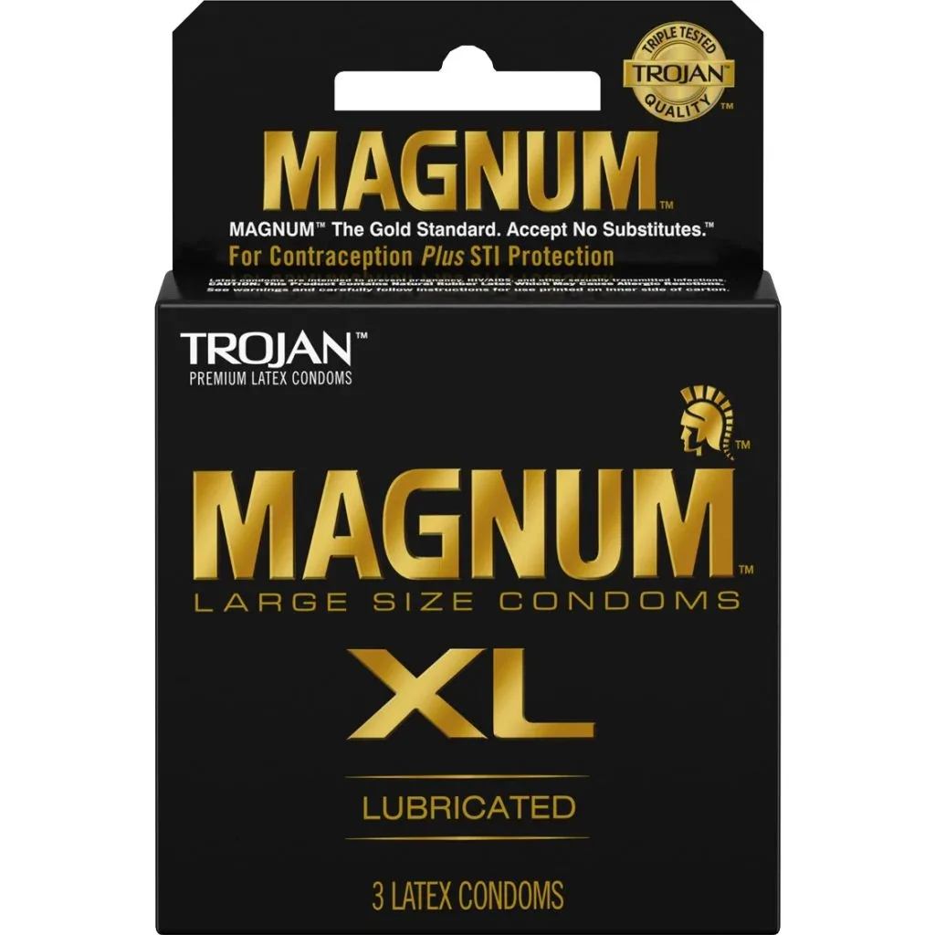 Trojan Magnum XL 3 Count Condoms