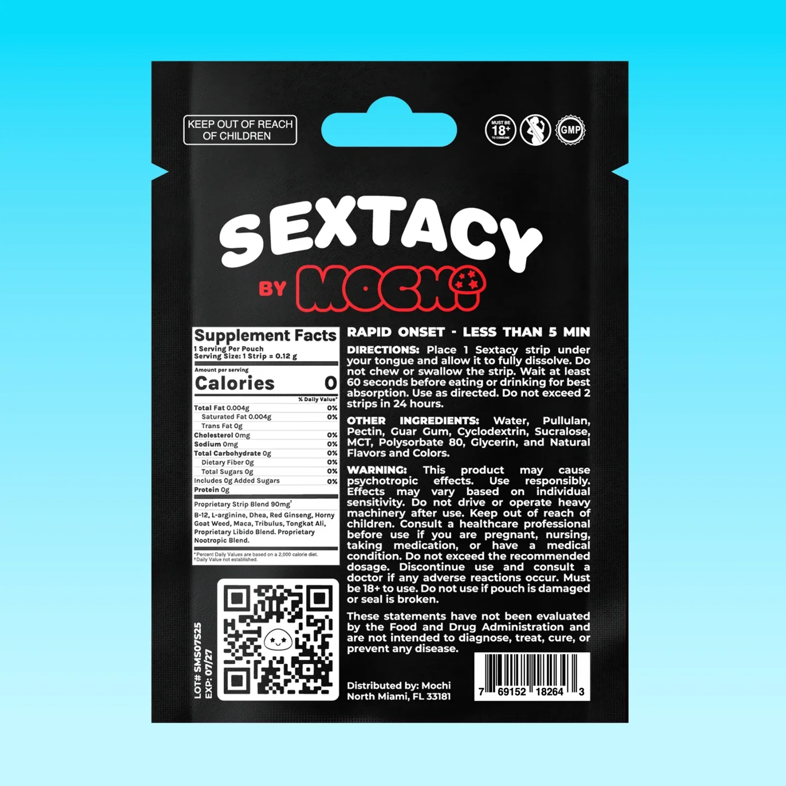 Sextacy Sublingual Strip