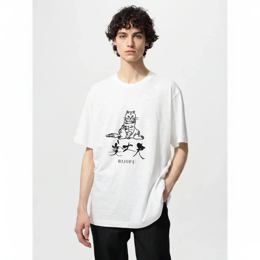 UniQlo Sake Collection UT / Bijofu 480681 Japan Best Brand
