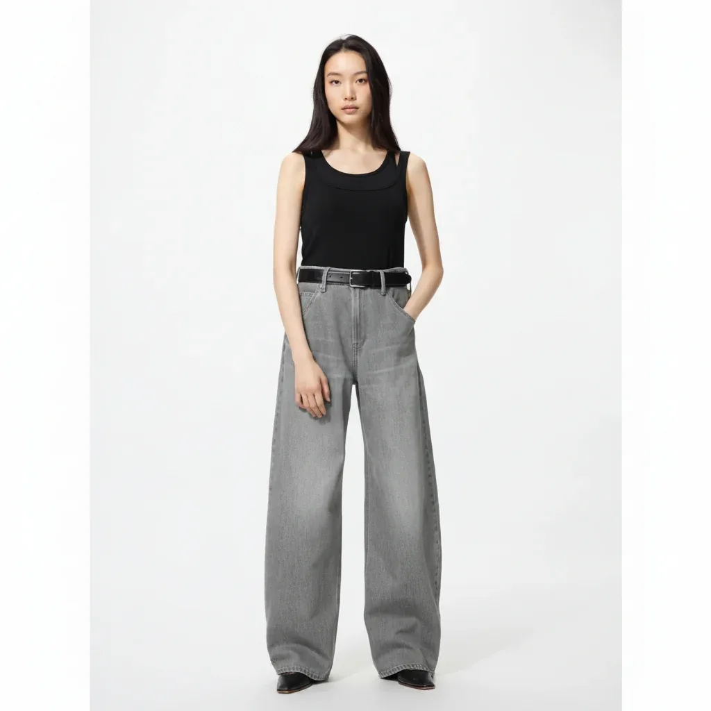 UniQlo Baggy Curve Jeans 479000 Japan best brand