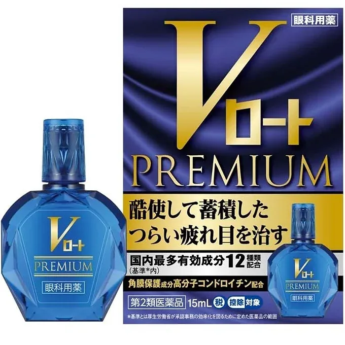 V-Rohto Premium Eye Drops 15 ml (0.5 fl oz)