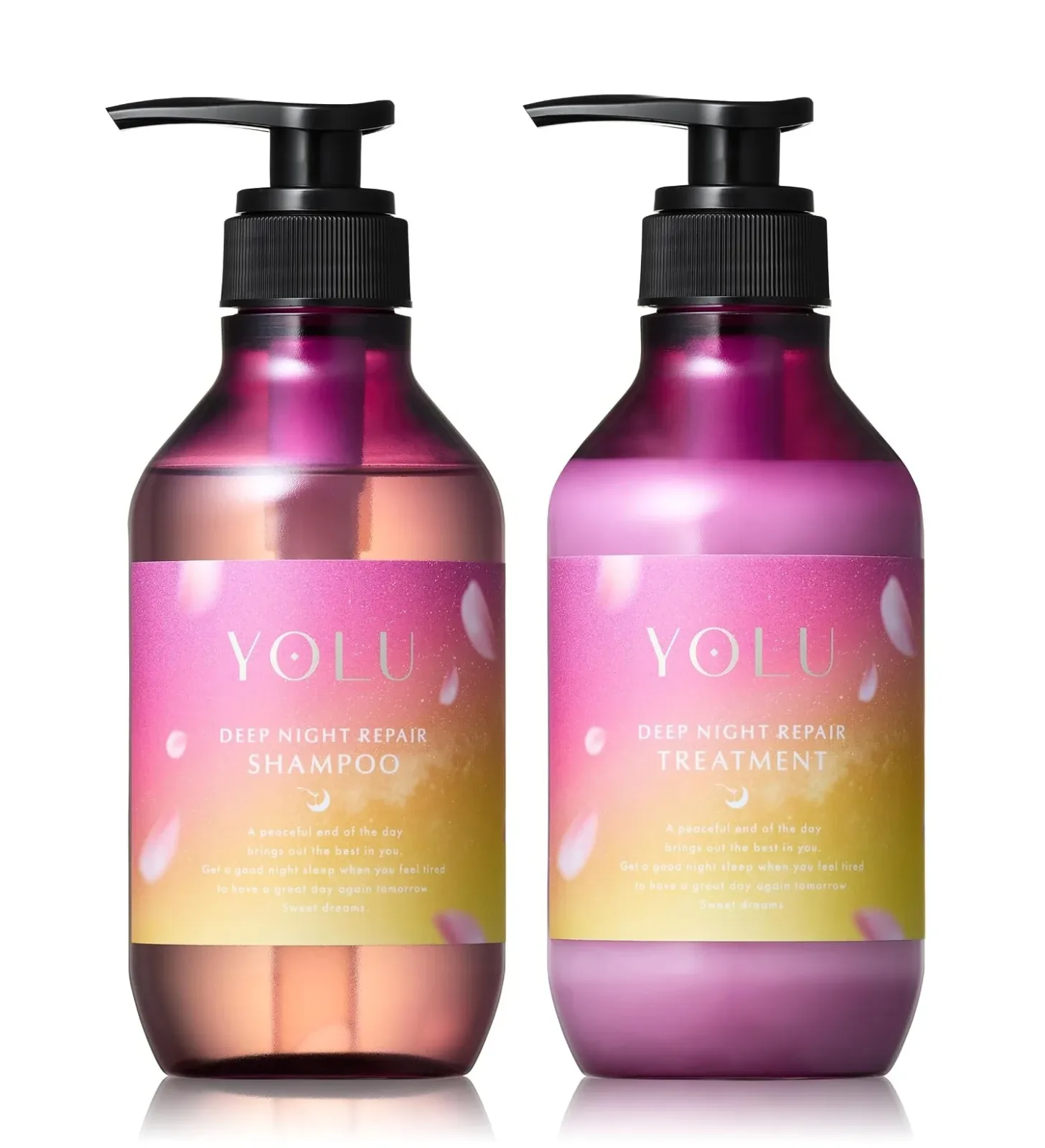 YOLU Deep Night Repair Spring Limited Shampoo & Treatment (Choose Your Option) (400ml each)