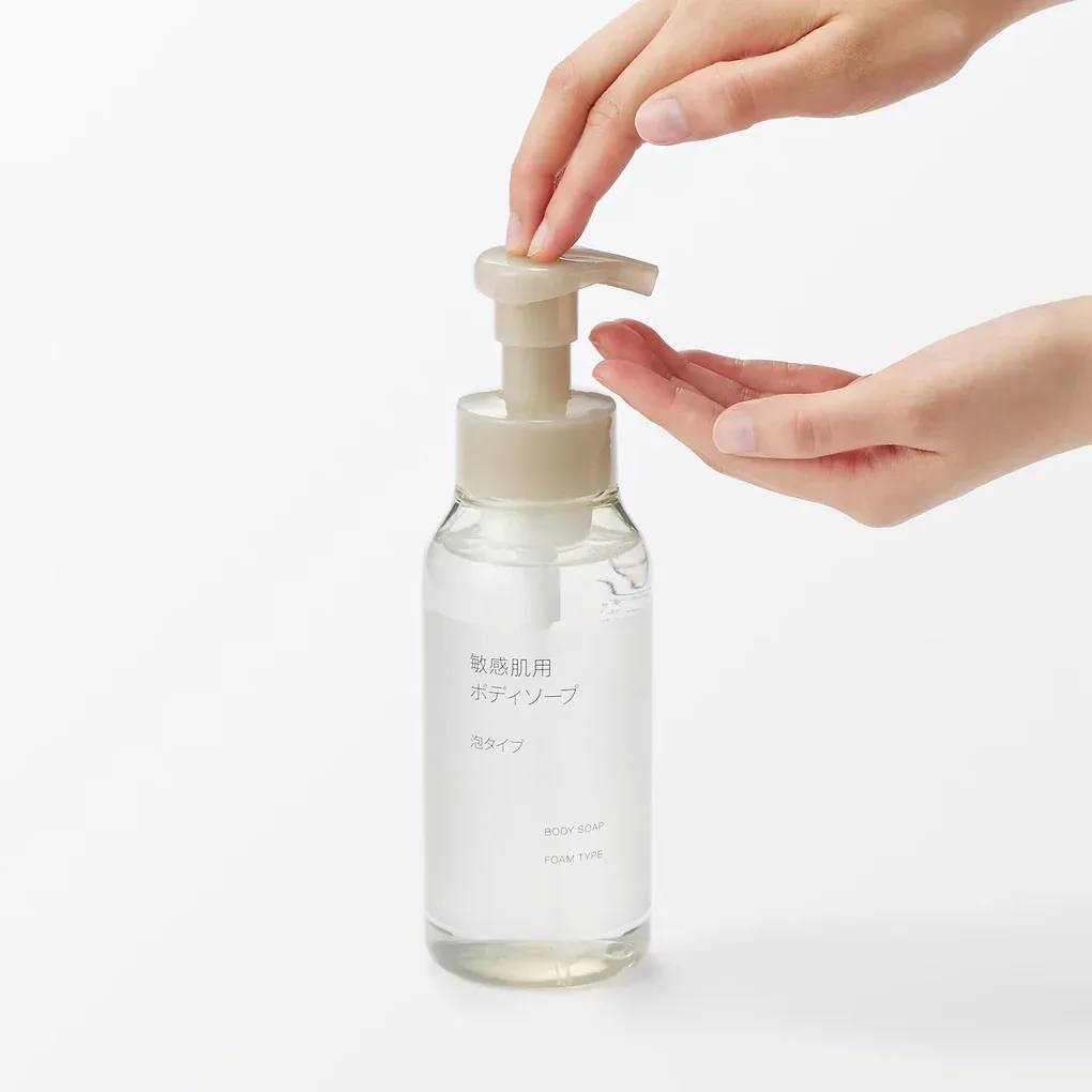 Muji Sensitive Skin Body Soap – Foam Type 400 mL