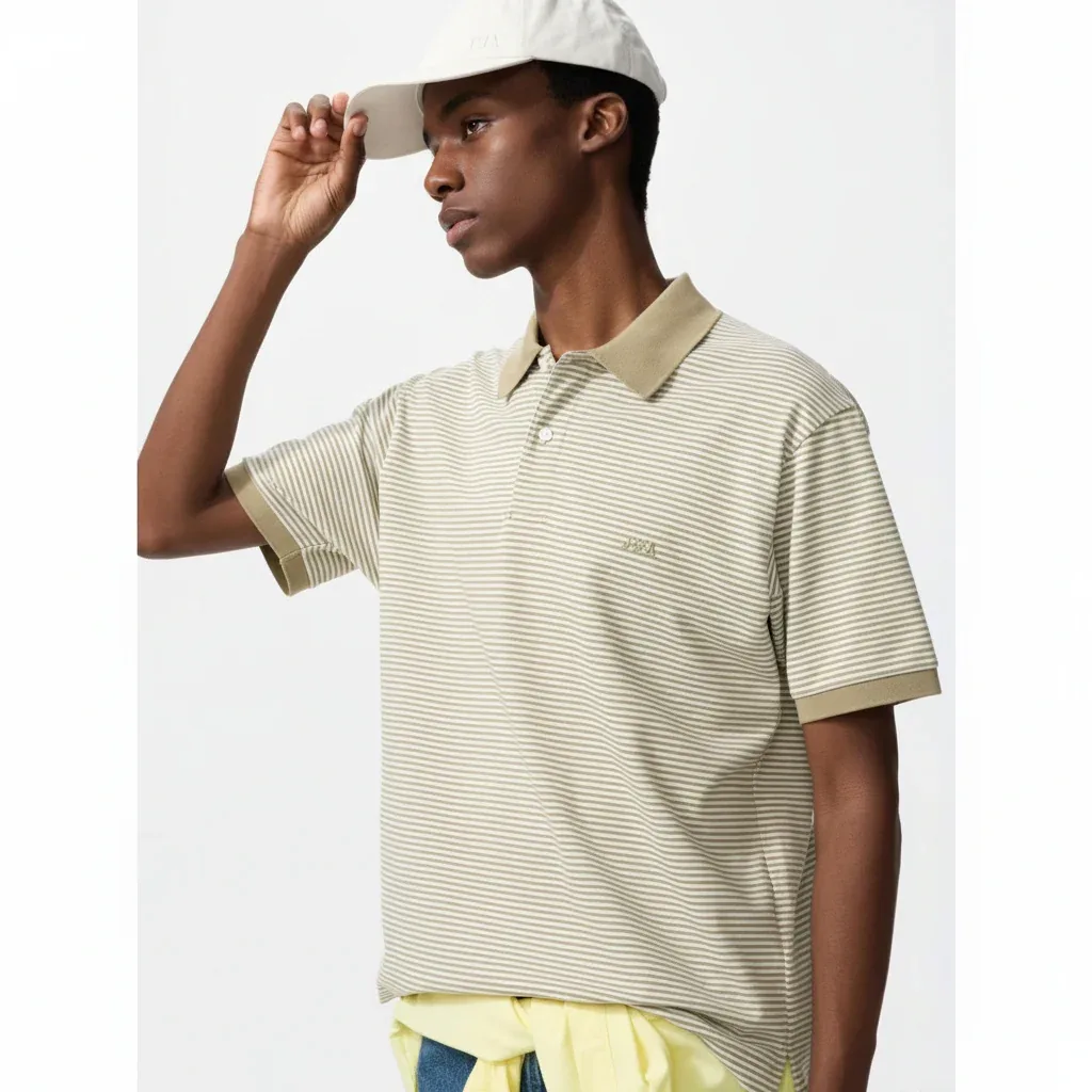 UniQlo Dry Kanoko Striped Polo Shirt 485566 (JW A) Japan best brand