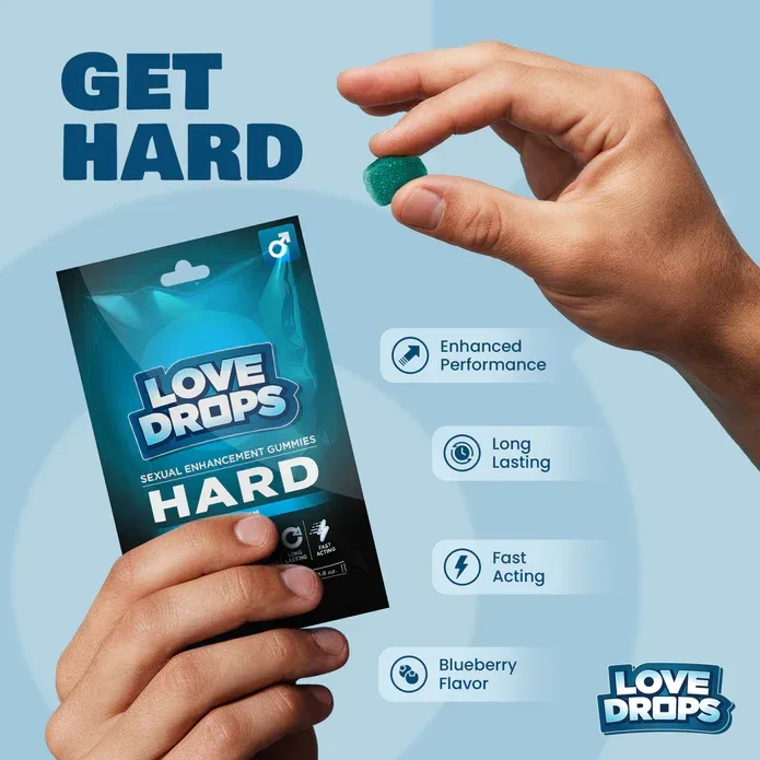 Love Drops HARD Male Enhancement Gummies