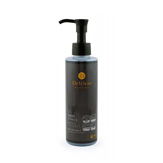 Japanese Cleansing Peeling Gel with AHA and BHA with Charcoal 198ml