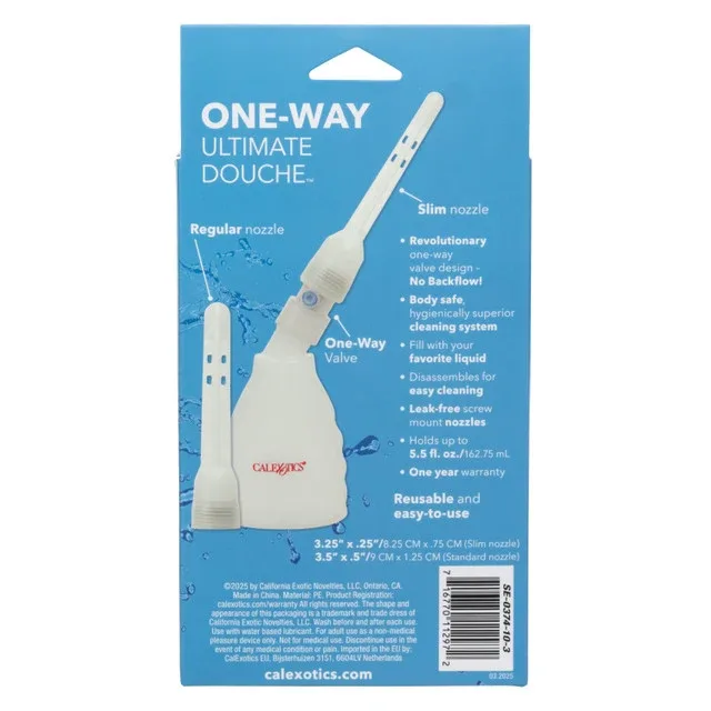 One-Way Ultimate Douche™ - Clear