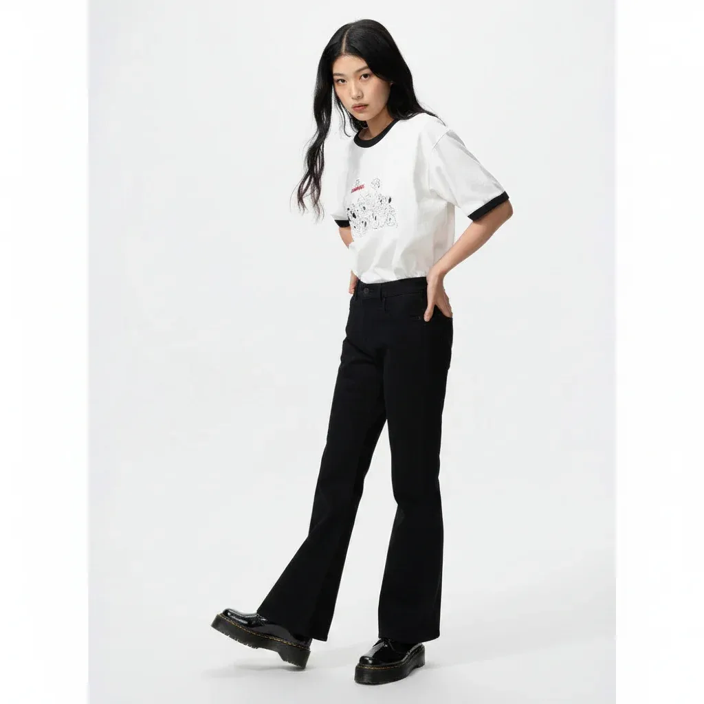 UniQlo Magic for All Icons UT Relax Fit Ringer T-Shirt – 101 Dalmatians 485481 Japan best brand