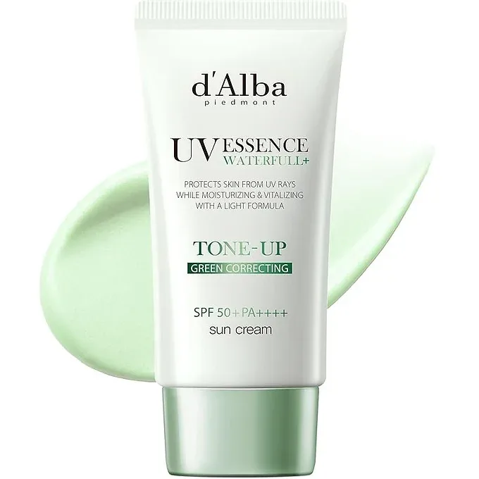 d'Alba  Tone Up Sun Cream | SPF50+ PA++++ | 1.7 fl oz 50mL