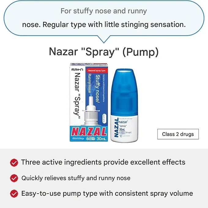 Nazal "Spray" Pump 30mL