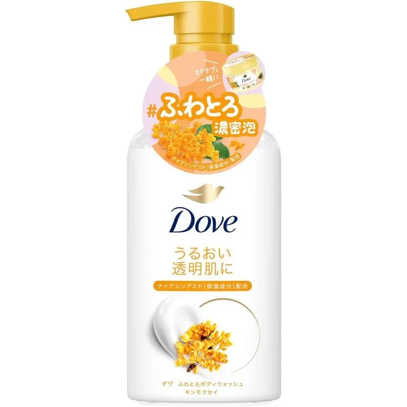 Dove Fluffy Body Wash Osmanthus (450g)