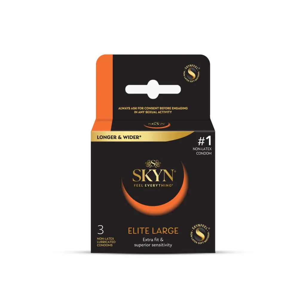 SKYN Elite Large 3 Count Condoms