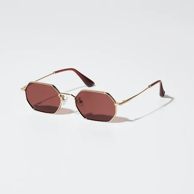 UniQlo Metal Hexagon Sunglasses 481643 Japan best brand