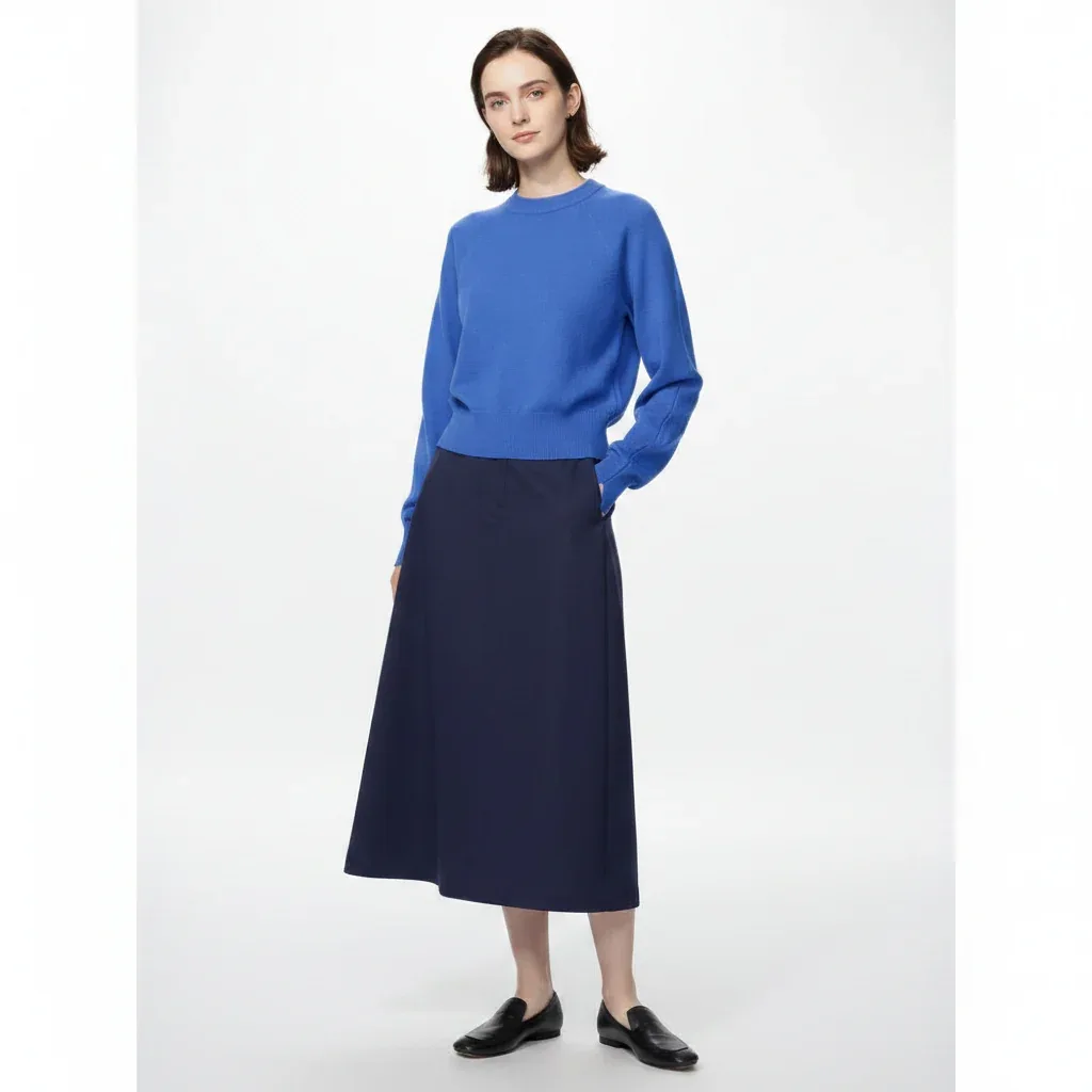 UniQlo Cotton Long Skirt 489000 Japan best brand