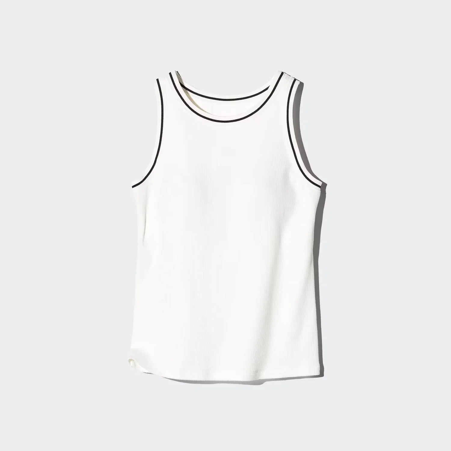 UniQlo Rib Bra Top / American Sleeve 473986 Japan best brand