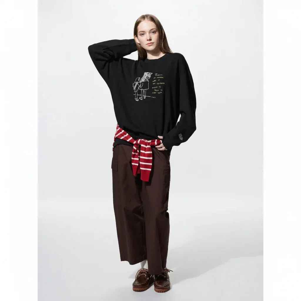 UniQlo Jason Polan Sweatshirt 491002 Japan best brand