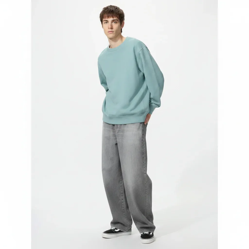 UniQlo EZY Barrel Jeans 488630 Japan Best Brand