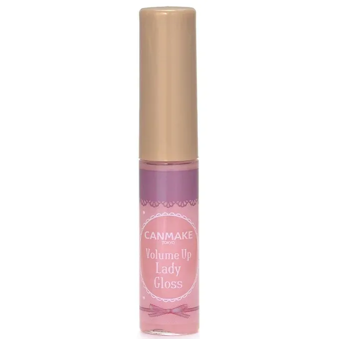 Canmake Volume Up Lady Gloss 01 Pearl Pink (5 ml)