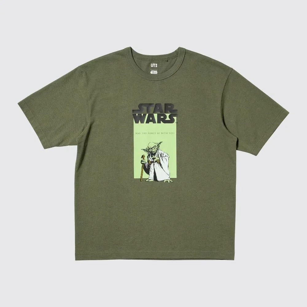 UniQlo Magic for All Icons UT Relax Fit T-Shirt – Star Wars Yoda 487466 Japan best brand