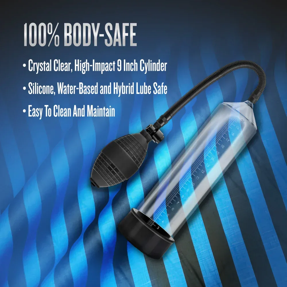 The Performance VX101 Penis Pump - Clear