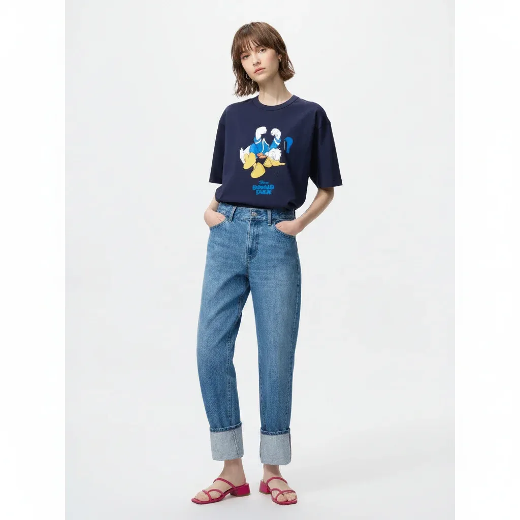 UniQlo Magic for All Icons UT Relax Fit T-Shirt – Donald Duck 484758 Japan best brand