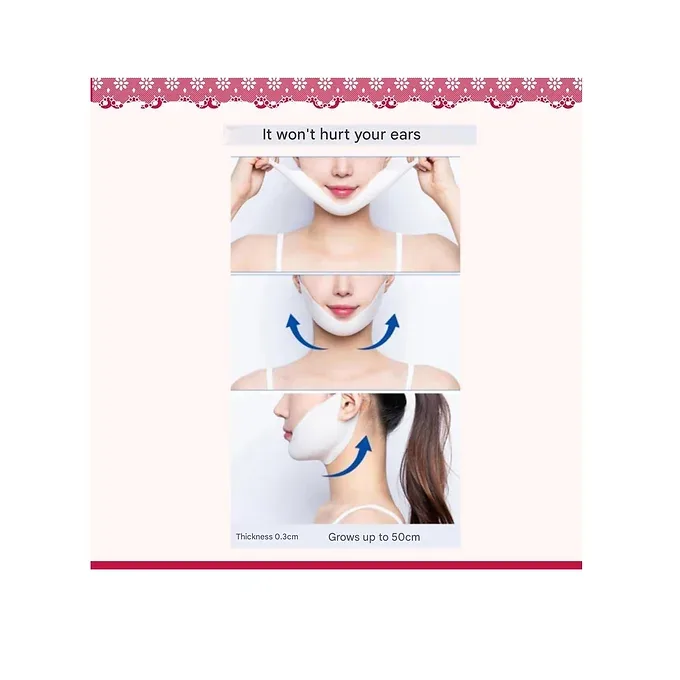 Face Line Mask *Using hydrogel, Tighten, High adhesion, Highly moisturizing