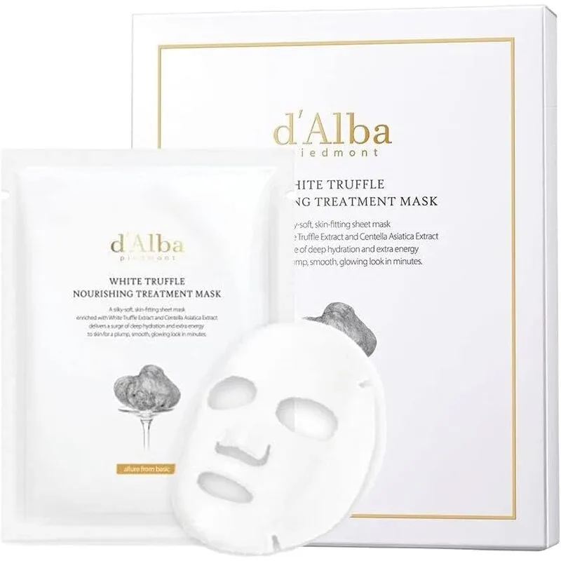 d'Alba White Truffle Nourishing Treatment Mask Pack (Box of 5)