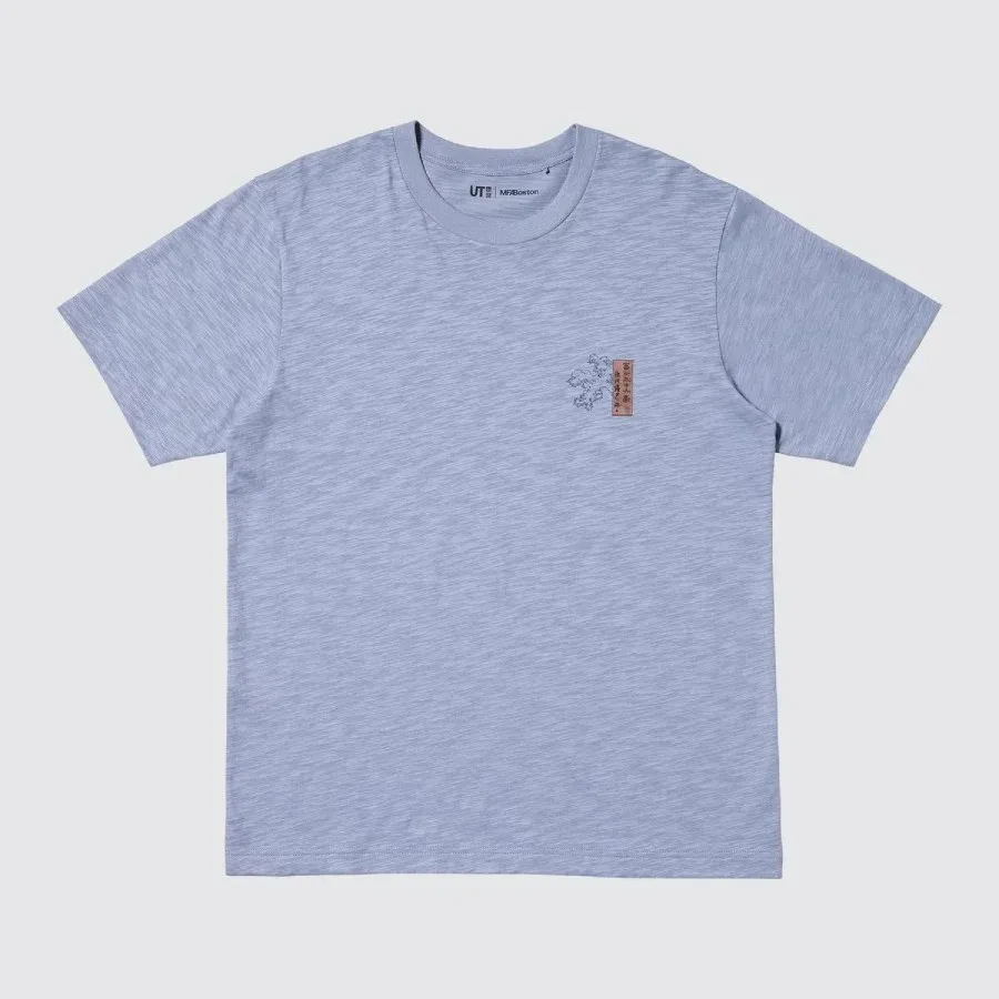 UniQlo Ukiyo-e Blue UT 485074 Japan best brand