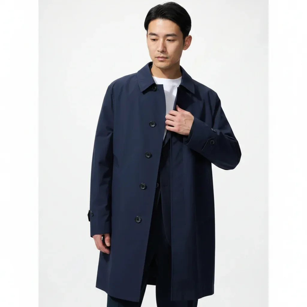 UniQlo Stand Collar Coat 484613 Japan best brand
