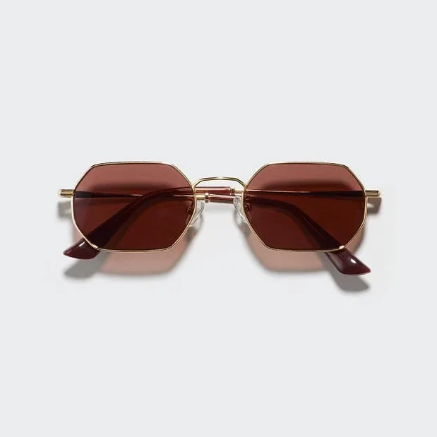 UniQlo Metal Hexagon Sunglasses 481643 Japan best brand