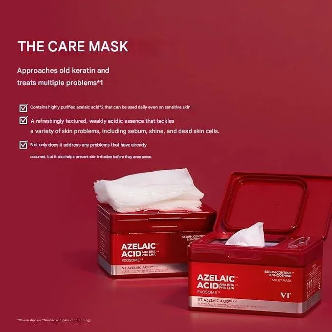 VT COSMETICS AZ Care Daily Mask (30 Sheets)