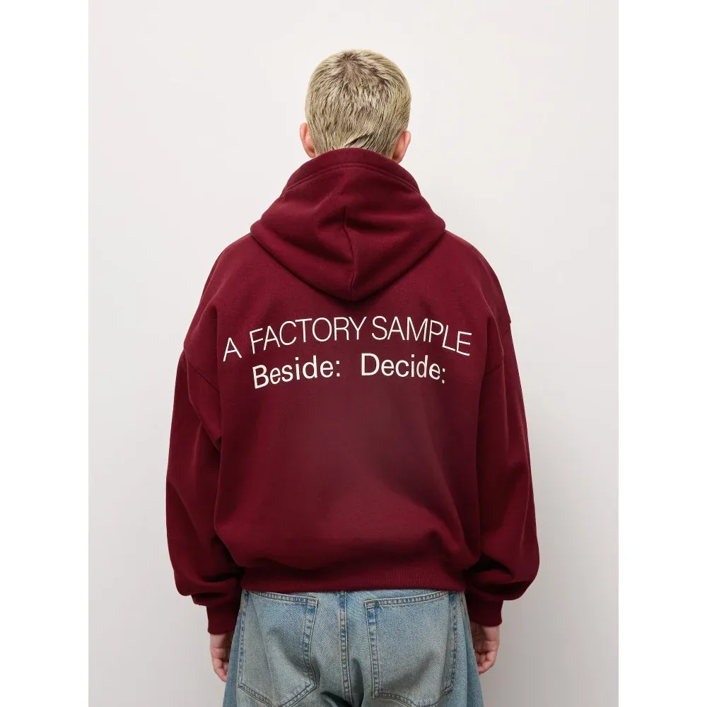 GU Heavyweight Sweatshirt Full-Zip Parka Factory Records PF 361482 Japan best brand