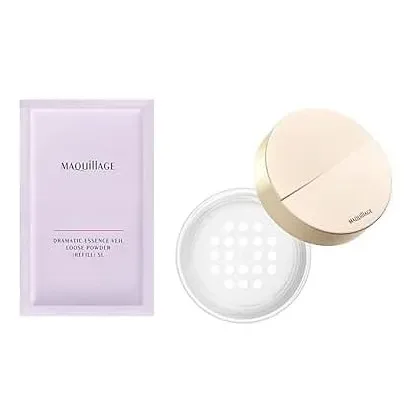 MAQUILLAGE Dramatic Essence Veil Loose Powder + Case Set
