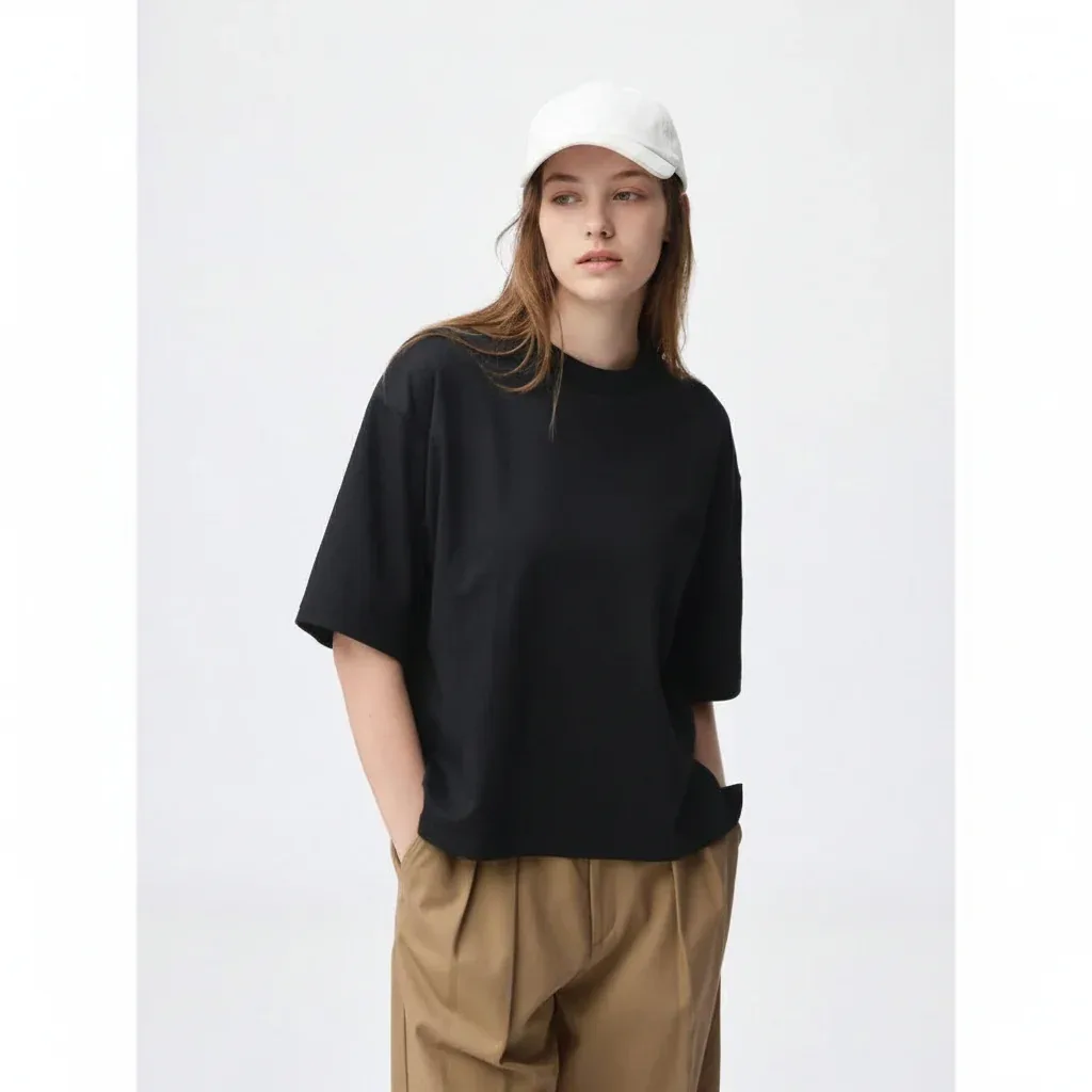 GU Dry Wide T-Shirt (5/4 Sleeve) 356278 Japan best brand