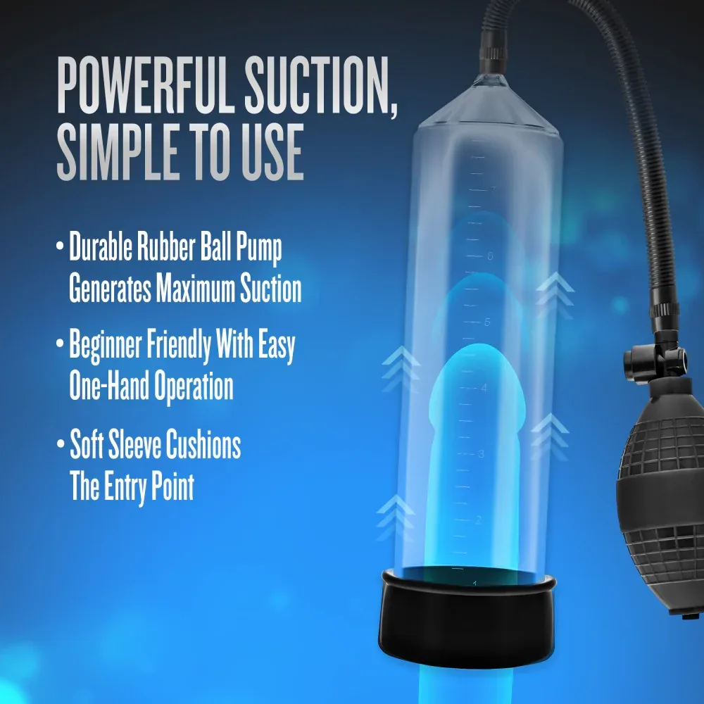 The Performance VX101 Penis Pump - Clear