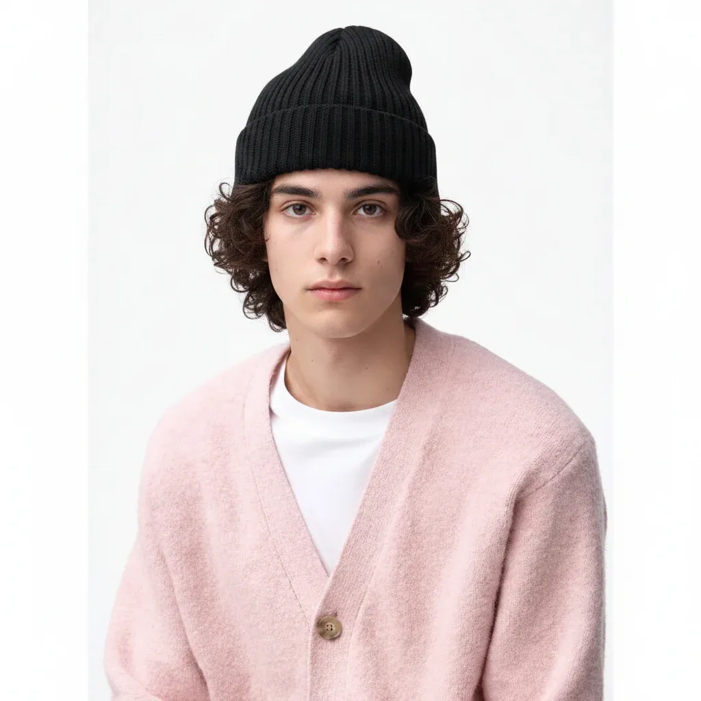 GU Ribbed Beanie 359014 Japan best brand