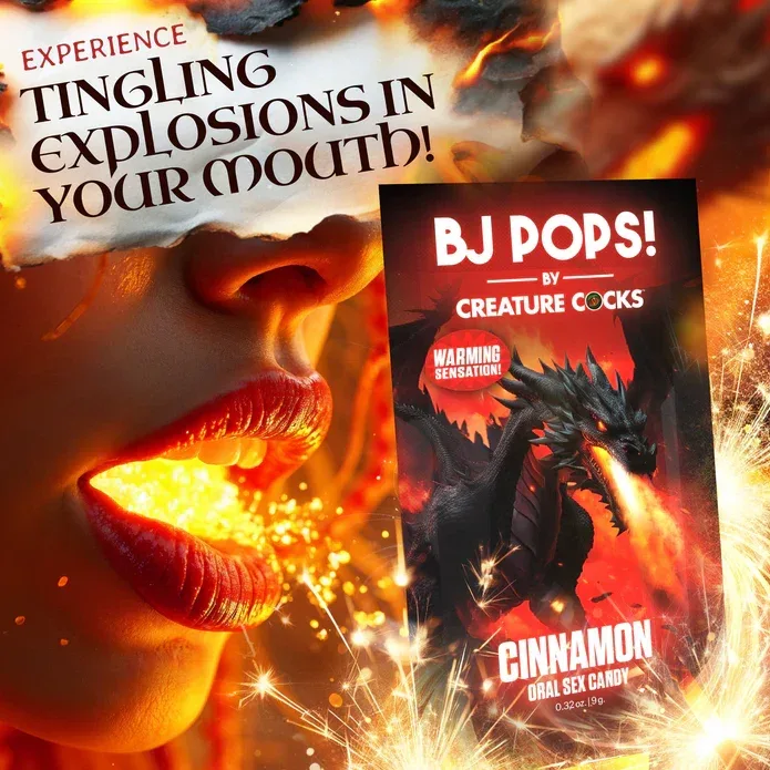 Creature Cocks - BJ Pops! Cinnamon