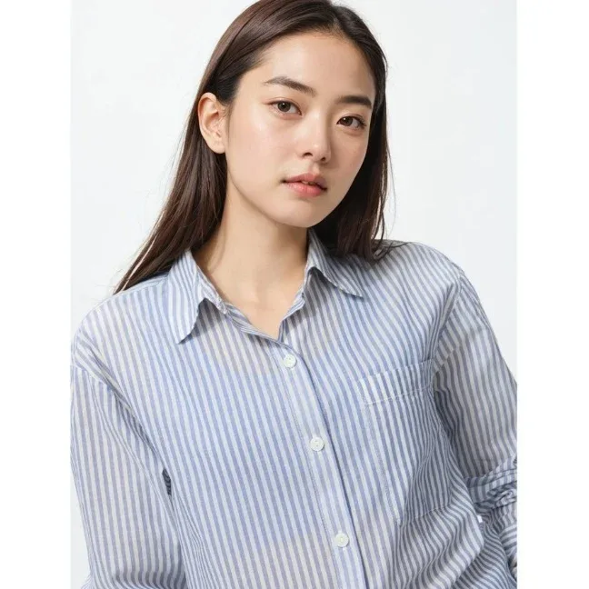 UniQlo Cotton Long Shirt 484744 Japan Best Brand